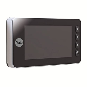 Yale DDV5800 - digitaler Türspion - Foto-/Videorecorder | 4,3"-LCD-Bildschirm für Türen von 38 mm bis 110 mm Dicke 