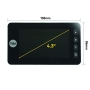 Yale DDV5800 - digital door viewer - photo/video recorder | 4.3" LCD screen for doors from 38 mm to 110 mm thick