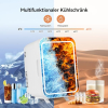 YU YUSING 4L Mini-Kosmetik-Kühlschrank mit LED-Spiegel