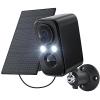 IHOXTX Solar Überwachungskamera, WiFi, IP66, PIR