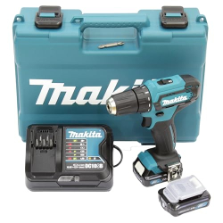 Makita DF333DSAE – 12V cordless drill/driver, 2x2.0 Ah, with charger