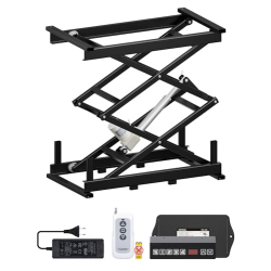 DIHOOL Electric Scissor Lift Table for DIY, Car and Workshop, Programmable