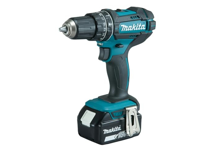 Akku-Schlagbohrschrauber Makita DHP482JX13 18V/3,0 Ah, 2 Akkus und Ladegerät Akku-Schlagbohrschrauber Makita DHP482JX13 18V/3,0 Ah, 2 Akkus und Ladegerät