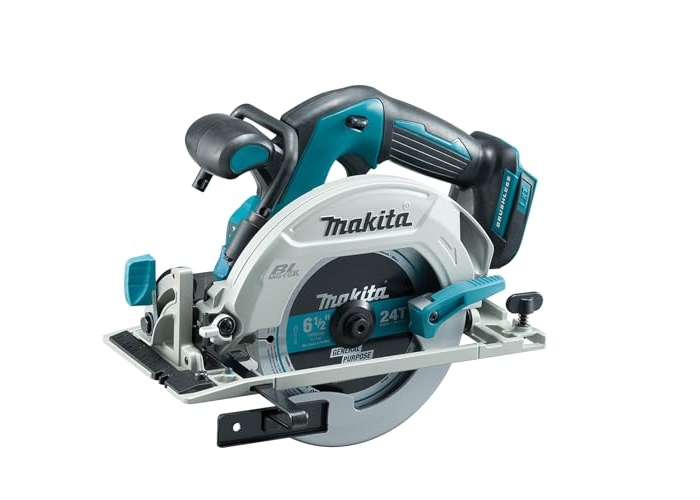 Sierra circular inalámbrica Makita DHS680Z - 680 W, 18 V (sin batería ni cargador) Sierra circular inalámbrica Makita DHS680Z - 680 W, 18 V (sin batería ni cargador)