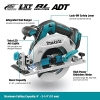 Sierra circular inalámbrica Makita DHS680Z - 680 W, 18 V (sin batería ni cargador)
