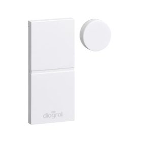 Diagral DIAG39APX miniature aperture detector, white