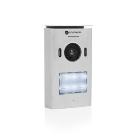 Відеодомофон Smartwares DIC-22112 - 480p - 3,5" РК-монітор - Телефото камера поворот/нахил 15° - Легко встановити - Водонепроникний - 12 мелодій - Нічне бачення: