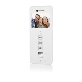 Видеодомофон Smartwares с ЖК-монитором для 3 жилых помещений, серебристый