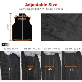 DR.PREPARE Heated Vest Men Women, Heating Vest Adjustable