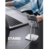 Lamicall MagSafe Aluminum Smartphone Holder, Adjustable Table Stand for iPhone with MagSafe Compatibility
