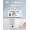 Dreo Baby Monitor 5 HD, Split Screen, 2-Way Talk, Night Vision, 300m Range