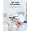 Dreo Baby Monitor 5 HD, Split Screen, 2-Way Talk, Night Vision, 300m Range