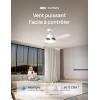 Dreo 132cm ceiling fan with LED, 12 speeds and smart control
