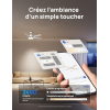 Dreo 132cm ceiling fan with LED, 12 speeds and smart control
