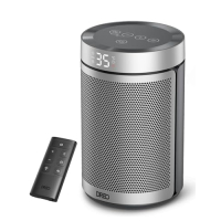 Dreo Atom 316 Ceramic Fan Heater 1500W, quiet, thermostat, timer, safety protection