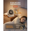 Dreo 2000W fan heater with remote control, thermostat and 7 heating modes