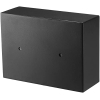 Мебельный сейф Amazon Basics с программируемым электронным замком, 30 × 22 × 11 см, чёрный