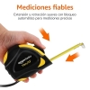 Amazon Basics – 10 m Auto-Return Tape Measure, Black/Yellow