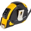 Amazon Basics – 10 m Auto-Return Tape Measure, Black/Yellow