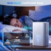 Deshumidificador eléctrico de 2700 ml, silencioso, portátil, con 7 luces de colores.