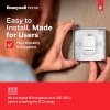 Honeywell Home DT3 wired thermostat with LED, black