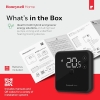Honeywell Home DT3 wired thermostat with LED, black
