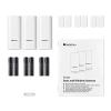 Netatmo 3-pack Smart Wireless Door and Window Sensors with Vibration Alarm