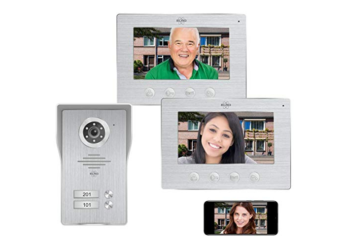 ELRO - Videosprechanlage 2 Familien mit 2 x 7 ELRO - Videosprechanlage 2 Familien mit 2 x 7
