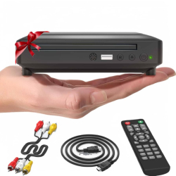 Reproductor de DVD Ceihoit para TV con salida HDMI AV, USB,  DVD CD HD1080P