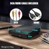 Reproductor de DVD Ceihoit para TV con salida HDMI AV, entrada USB, reproductor de DVD CD HD1080P
