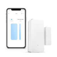 Беспроводной датчик открытия двери/окна SONOFF DW2 WiFi, приложение для домашней автоматизации, беспроводная система охранной сигнализации