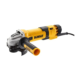Amoladora angular DEWALT DWE4257-QS de 125 mm y 1500 W de potencia.