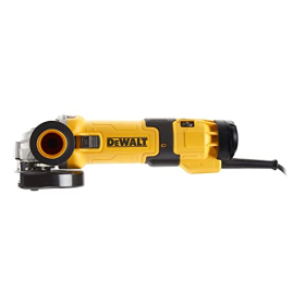 Amoladora angular DEWALT DWE4257-QS de 125 mm y 1500 W de potencia.