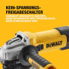 Amoladora angular inalámbrica DeWalt de 125 mm, 1500 W, 240 V.