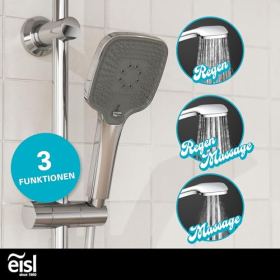 EISL Duschset EASY DELUXE DX12011 – Regenbrause 300x300 mm