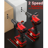 21V Cordless Drill Driver – With 2 Batteries & 14 Accessories