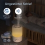 LEVOIT Luftbefeuchter mit 3L-Oberfüllung, Nachtlicht und 360°-Düse, Aromadiffusor für Schlafzimmer und Kinderzimmer