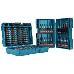 Makita E-03109 Schrauberbit-Set 90-teilig, Profi Bitsatz
