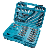 Juego de herramientas Makita en estuche, 221 piezas