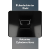 Westcott Geldkassette mit Schloss 30 cm Schwarz