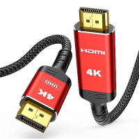 DisplayPort to HDMI 4K Cable – Highwings, Single-ended, 3 meters, For Monitors & Projectors