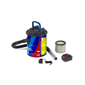 AR Blue Clean Cordless Ash & Dry Vacuum Cleaner E12B, 18V, 12L, Blue/Black