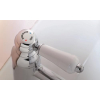 Jacob Delafon Louise Mechanical Bathtub Faucet, Chrome Finish, with Flow Limiter