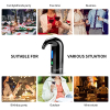 Cosyall Electric Decanter - Automatic Aerator and Wine Dispenser with One Button, Fast Oxygenation, Gift for Home and Holiday (Black)