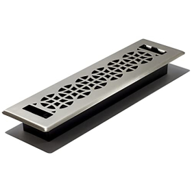 Decor Grates ECH212-NKL Eclipse floor ventilation grille, nickel