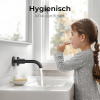 EMKE Concealed Basin Mixer Tap 17 cm Matt Black 