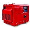 Premium diesel generator 10 kW + battery electric starter generator 196 cc 2 x 220 V 1 x 380: ERDMANN ER10000