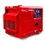 Premium Diesel Stromerzeuger 10 kW + Batterie E-Starter Generator 196 cc 2 x 220 V 1 x 380: ERDMANN ER10000