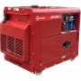 Premium Diesel Stromerzeuger 10 kW + Batterie E-Starter Generator 196 cc 2 x 220 V 1 x 380: ERDMANN ER10000