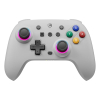EUNTDer Retro-Stil Schalter-Controller, RGB Pro Schalter-Controller mit Halle Joystick, Turbo